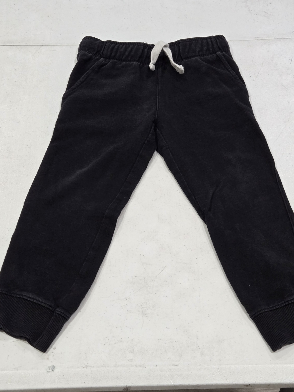 Carter's Black Jogger Pants with White Drawstring